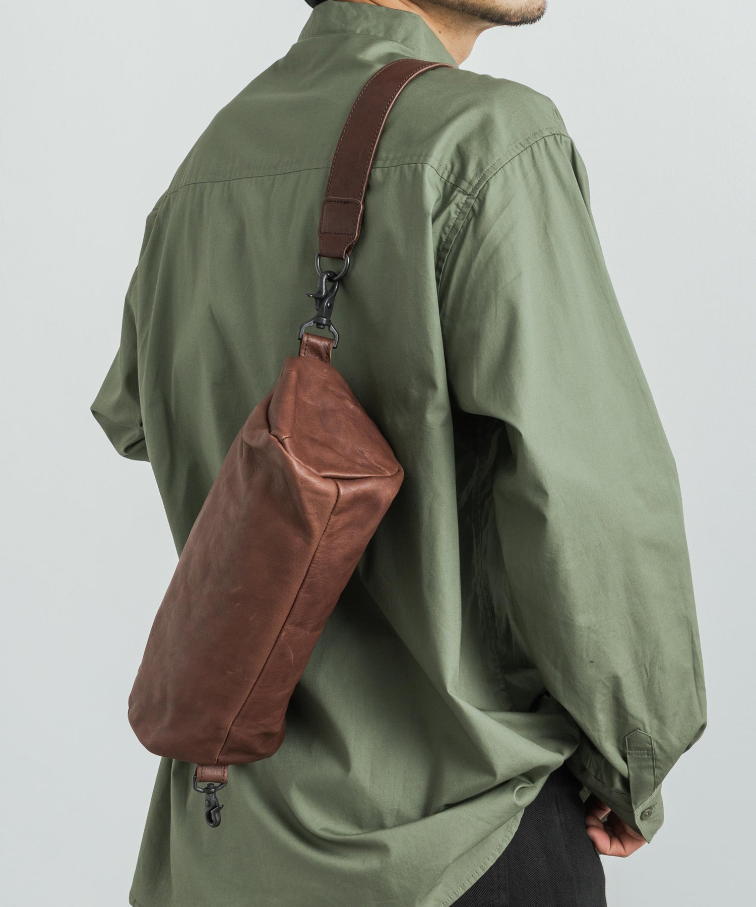 Butler Verner Sails バトラーバーナーセイルズ 日本製 国産馬革ロールショルダー JA-1059 6033