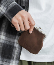 Butler Verner Sails バトラーバーナーセイルズ 日本製 国産ホースレザーがま口ミニウォレット JW-2715 12335