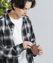 Butler Verner Sails バトラーバーナーセイルズ 日本製 国産ホースレザーがま口ミニウォレット JW-2715 12335