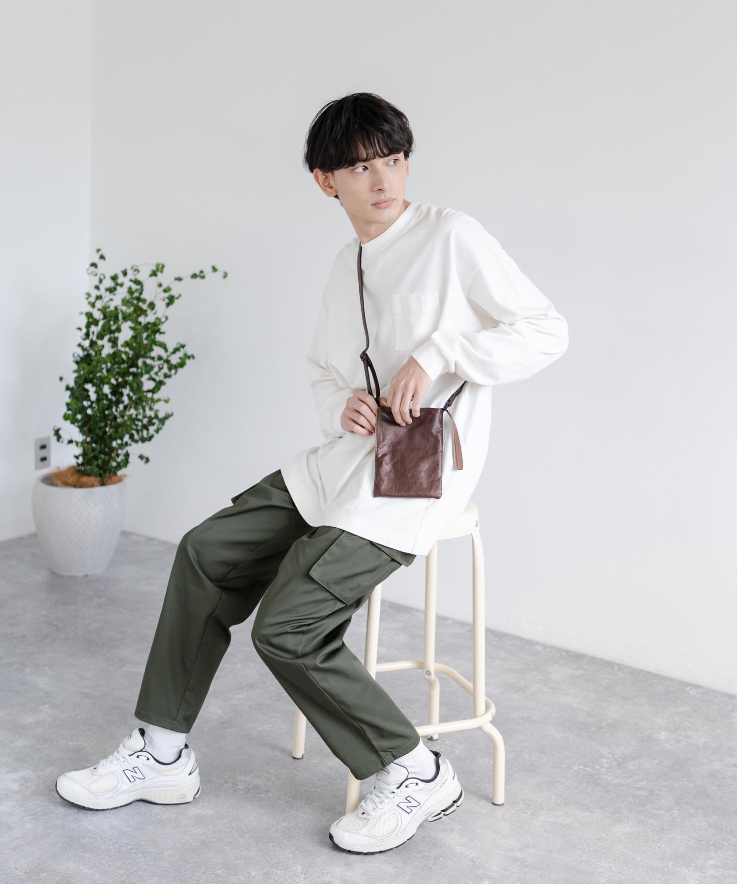 Butler Verner Sails バトラーバーナーセイルズ 日本製 国産ポニープルアップミニショルダーバッグ JA-2578 11476