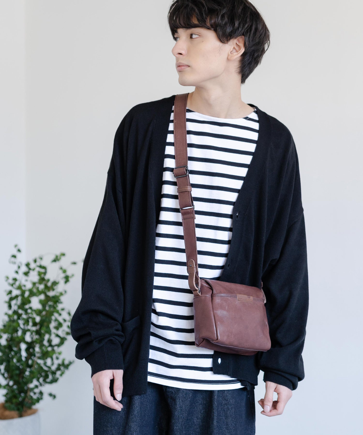 Butler Verner Sails バトラーバーナーセイルズ 日本製 国産フラップボックス馬革ショルダーバッグ JA-2597 11477