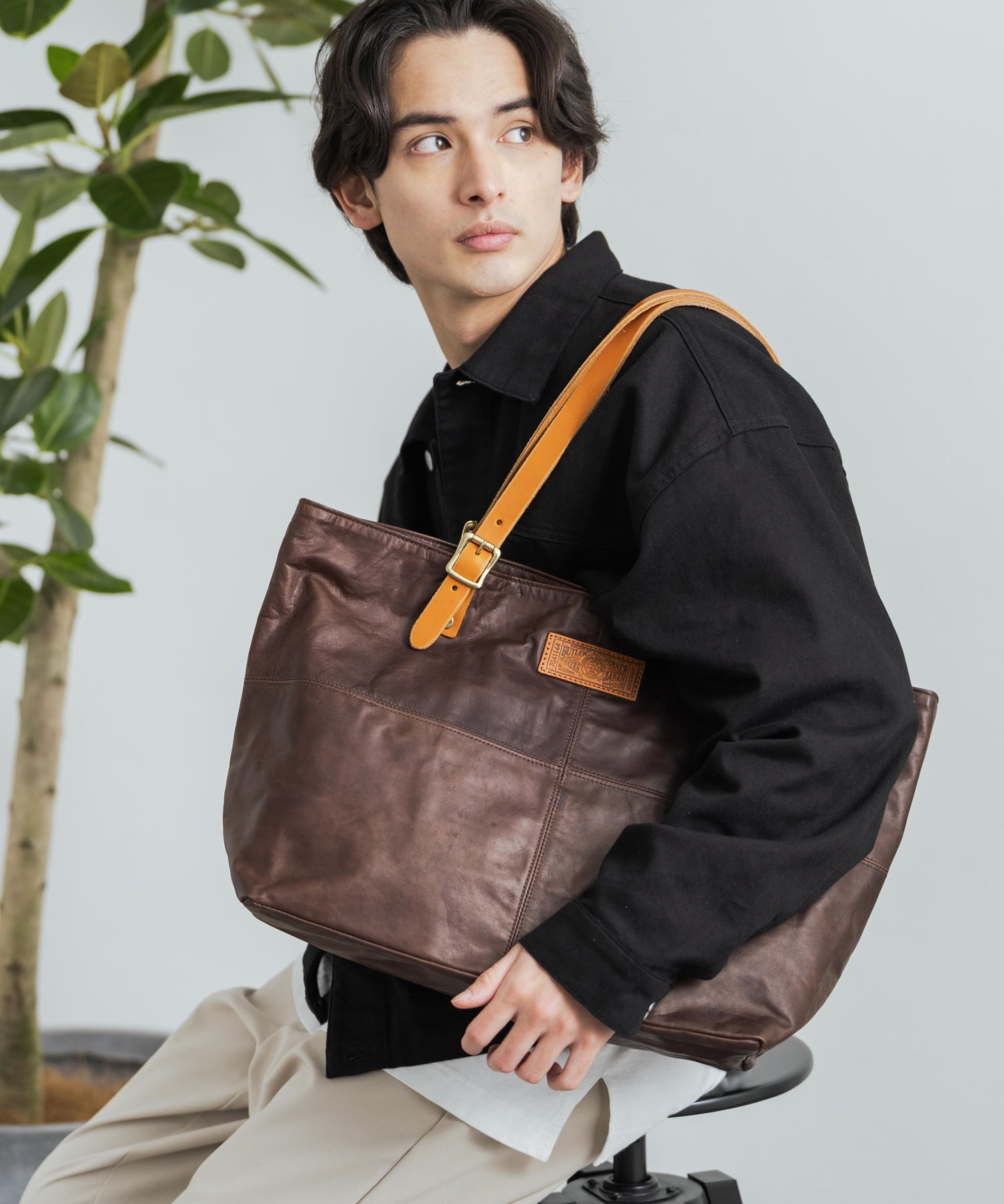 Butler Verner Sails バトラーバーナーセイルズ 日本製 国産 ポニープルアップビッグトート JA-1387-2 12317