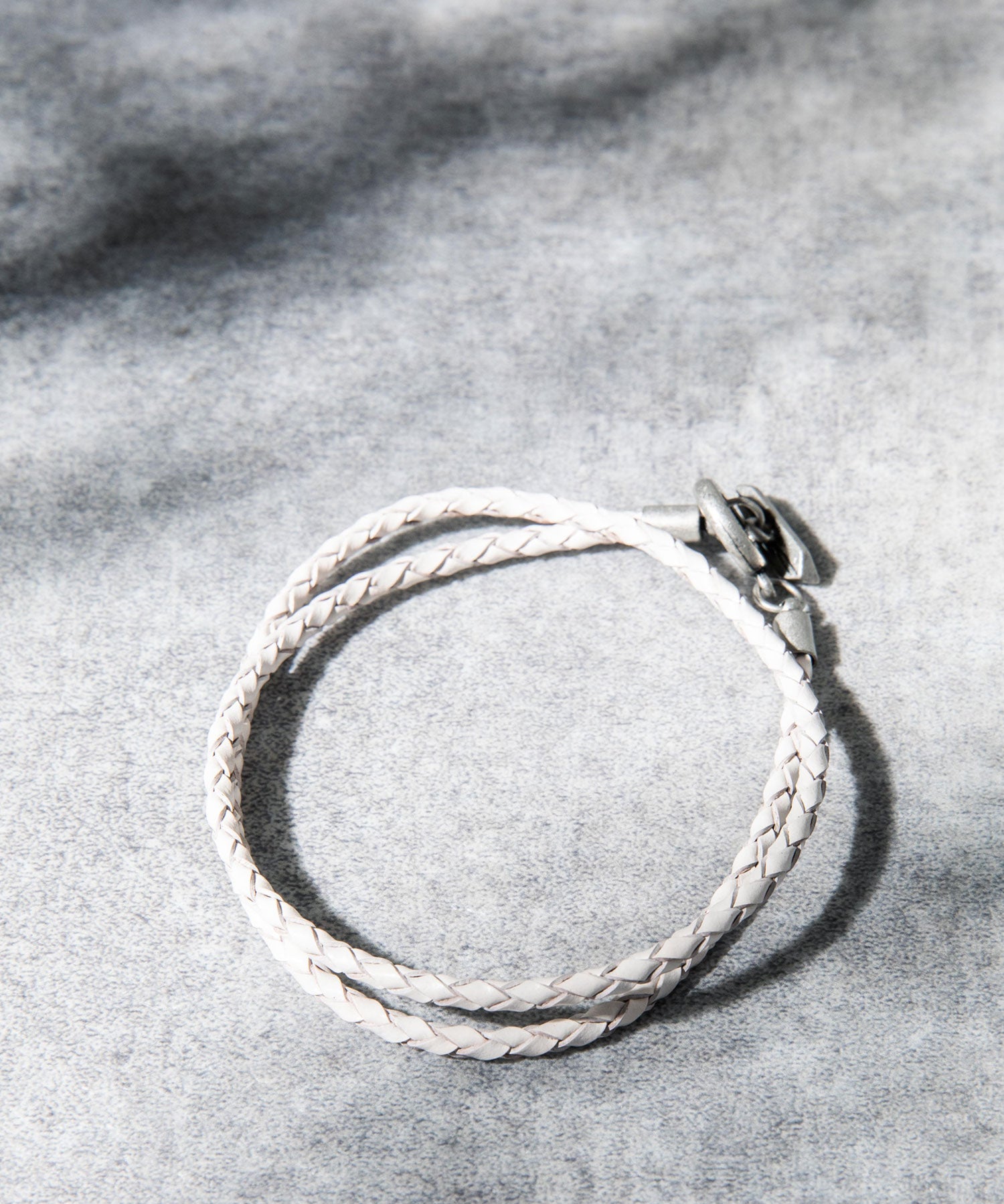 プレート リング チャーム 本革ブレスレット 9569