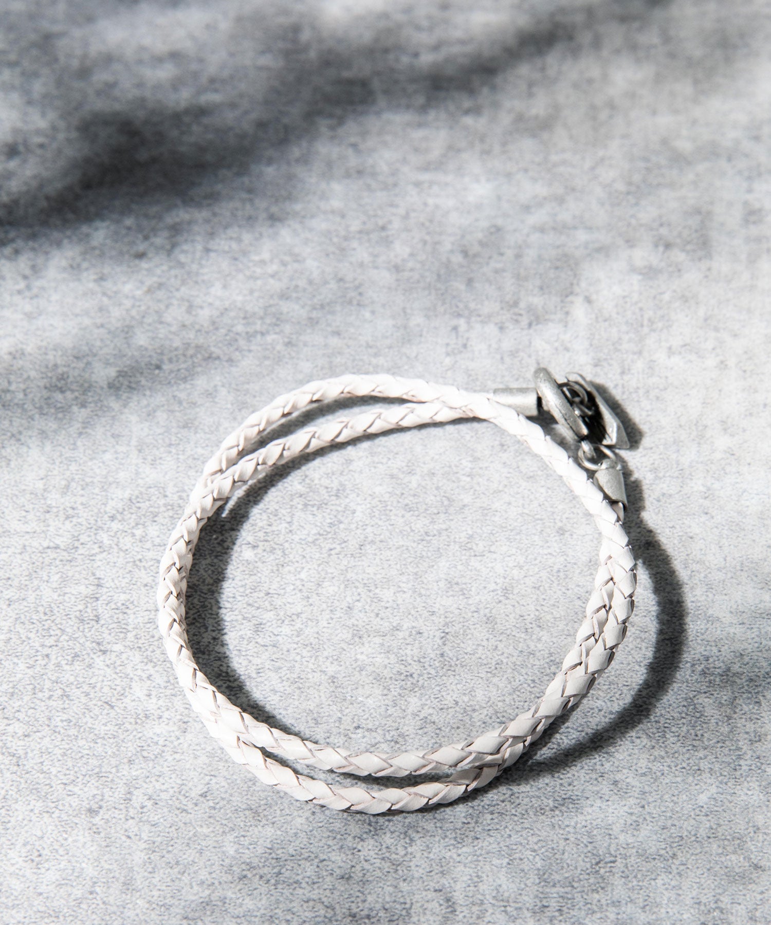 プレート リング チャーム 本革ブレスレット 9569