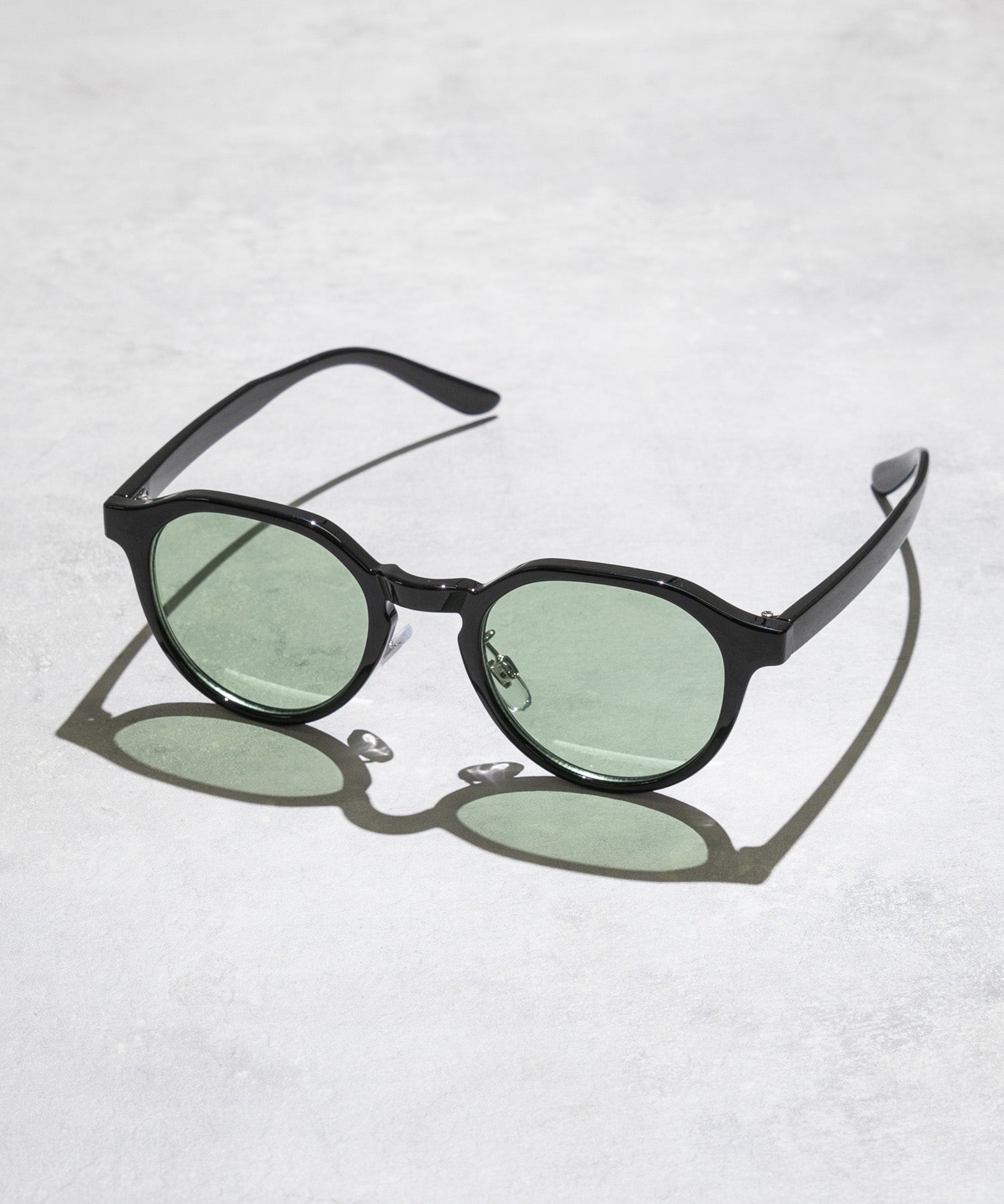 ボストンカラー レンズサングラス 伊達メガネ 12722