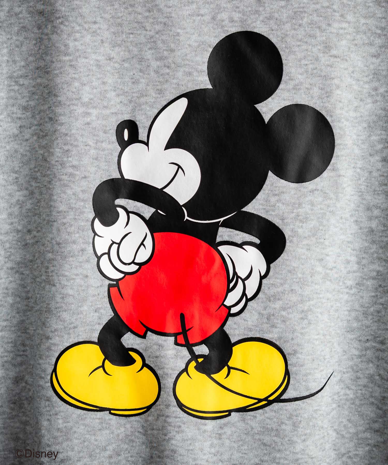Disney ディズニー MICKEY MOUSE オーバーサイズ ミッキーマウスプリント裏起毛スウェットトレーナー	14939