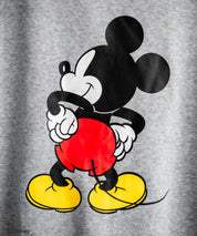 Disney ディズニー MICKEY MOUSE オーバーサイズ ミッキーマウスプリント裏起毛スウェットトレーナー	14939