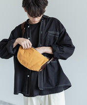 Butler Verner Sails バトラーバーナーセイルズ 日本製 国産 牛革パラフィン加工ミニショルダーバッグ JA-0637-2 2064