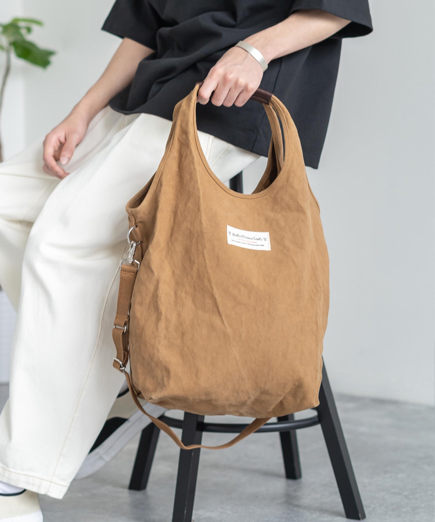 Butler Verner Sails バトラーバーナーセイルズ 日本製 国産反応染め2WAYショルダーバッグ JA-1473-3 6042