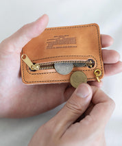 Butler Verner Sails バトラーバーナーセイルズ 日本製 ZIP付馬革パスケース JA-1182　11041