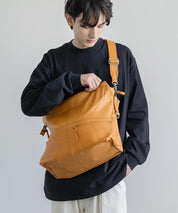 Butler Verner Sails バトラーバーナーセイルズ 日本製 国産オイルレザーエディターズショルダー2nd JA-2128 7834