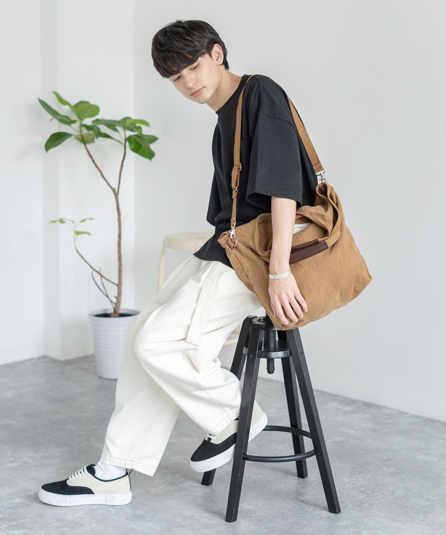 Butler Verner Sails バトラーバーナーセイルズ 日本製 国産反応染め2WAYショルダーバッグ JA-1473-3 6042