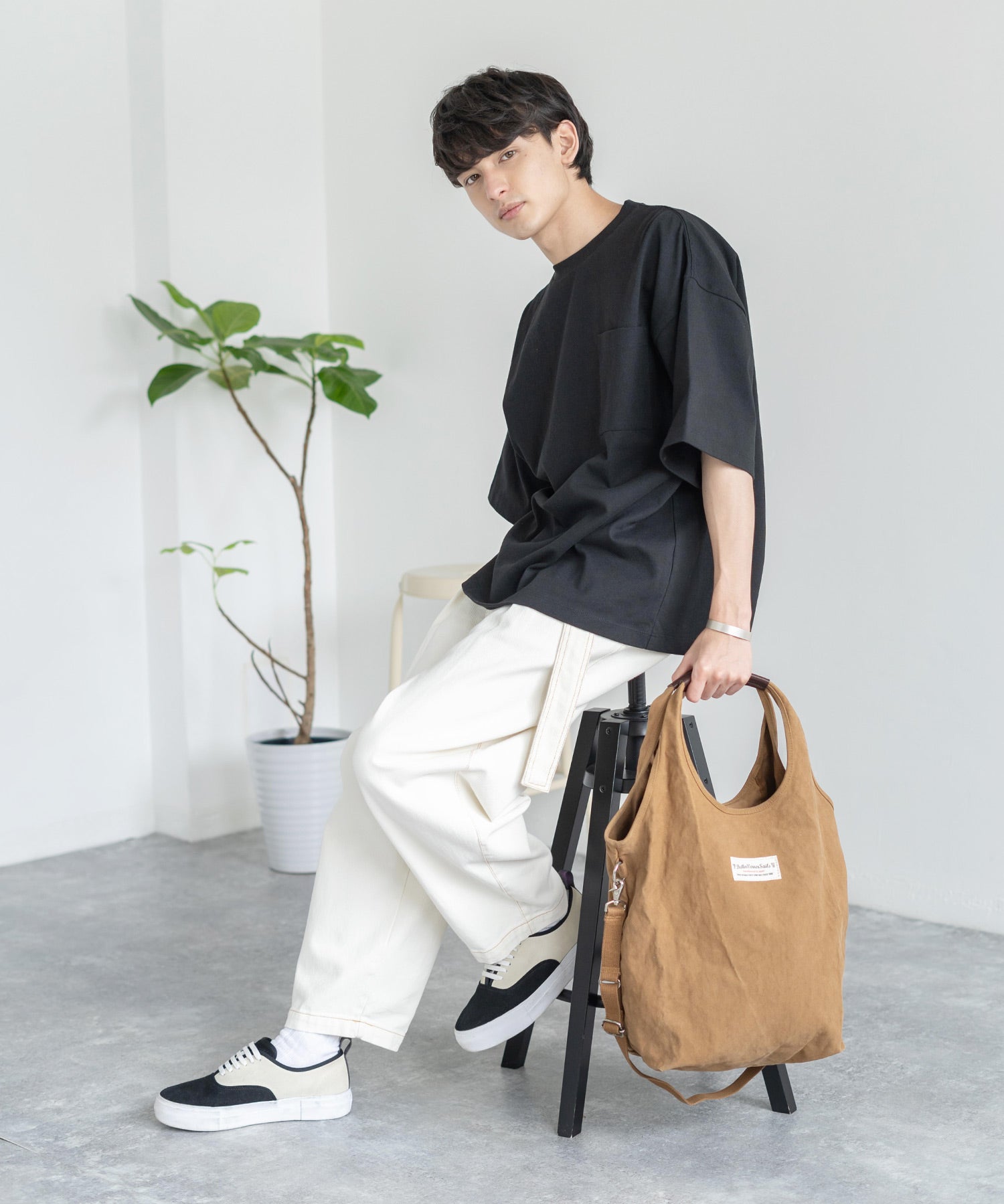 Butler Verner Sails バトラーバーナーセイルズ 日本製 国産反応染め2WAYショルダーバッグ JA-1473-3 6042