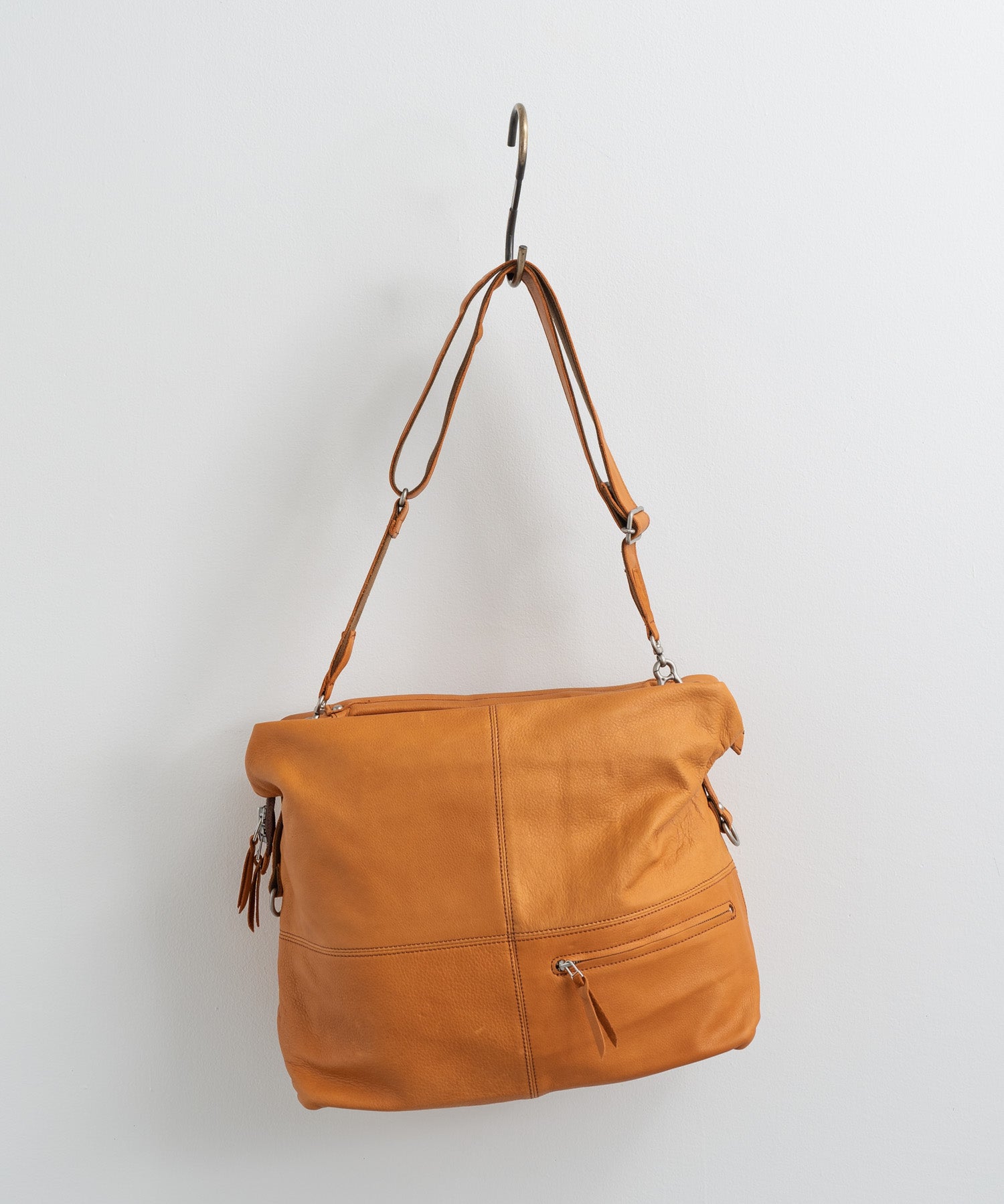 Butler Verner Sails バトラーバーナーセイルズ 日本製 国産オイルレザーエディターズショルダー2nd JA-2128 7834