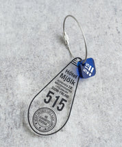 日本製 アクリルホテルキーリング ACRYLIC HOTEL KEY HOLDER(515) AW-1314-2 1939