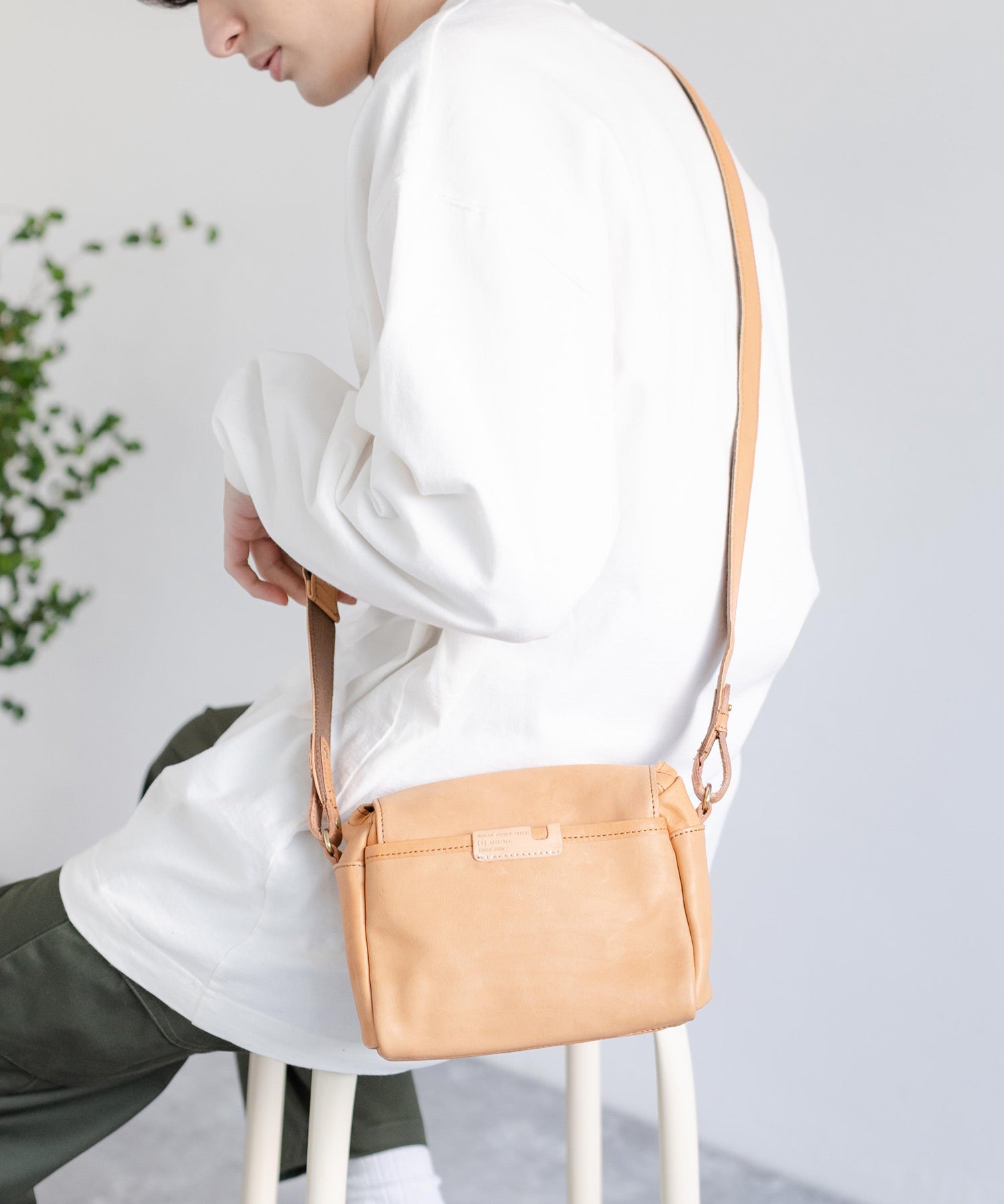 Butler Verner Sails バトラーバーナーセイルズ 日本製 国産フラップボックス馬革ショルダーバッグ JA-2597 11477