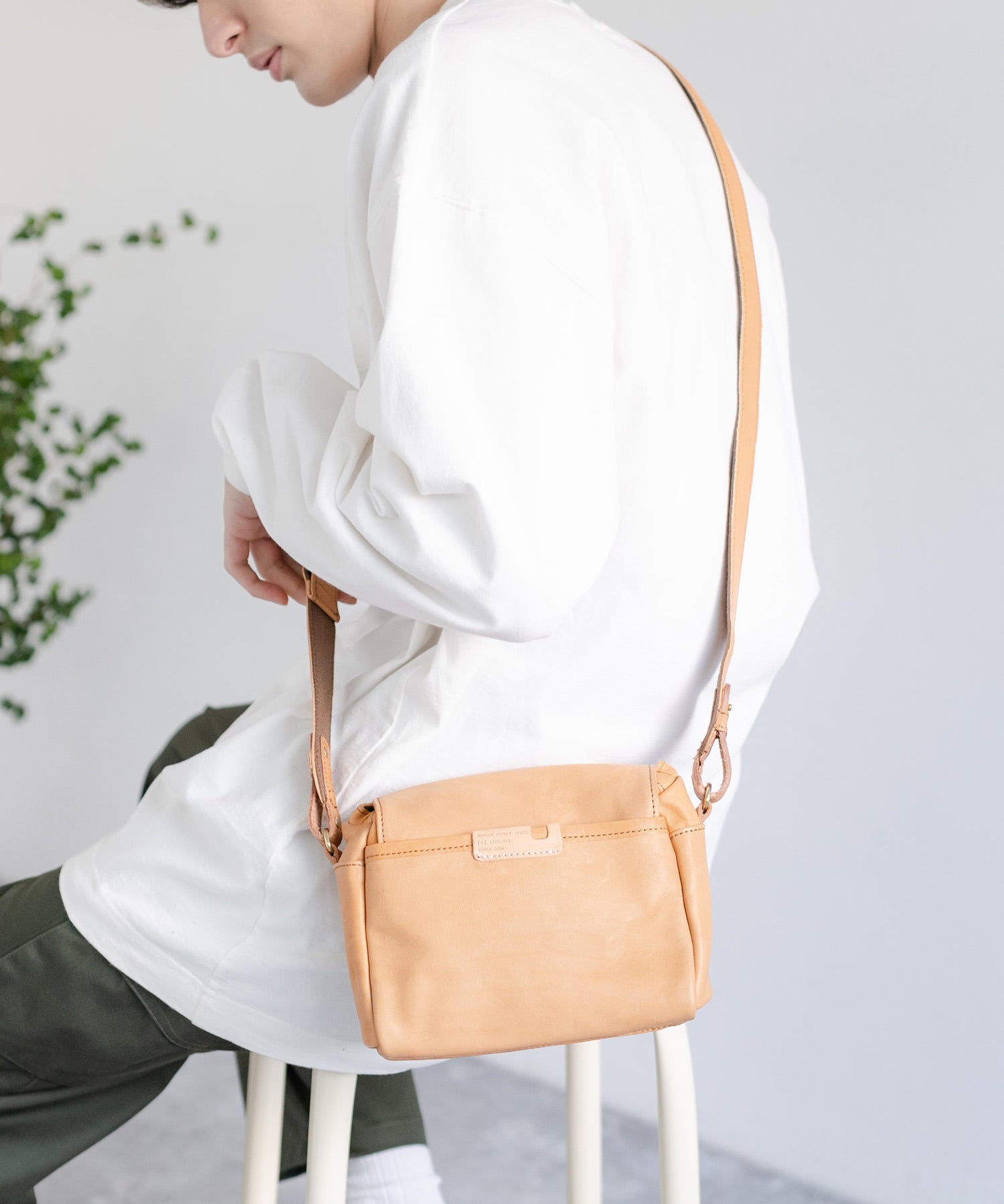 Butler Verner Sails バトラーバーナーセイルズ 日本製 国産フラップボックス馬革ショルダーバッグ JA-2597 11477