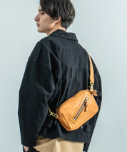 Butler Verner Sails バトラーバーナーセイルズ 日本製 国産 馬革スクエアジップショルダー JA-2427 9453