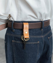 Butler Verner Sails バトラーバーナーセイルズ 日本製 国産 栃木レザーホルダーベルトキーホルダー JW-2473 12338