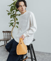 Butler Verner Sails バトラーバーナーセイルズ 日本製 国産 馬革シンプルミニトート JA-2664-22 12316