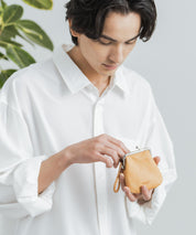 Butler Verner Sails バトラーバーナーセイルズ 日本製 国産ホースレザーがま口ミニウォレット JW-2715 12335