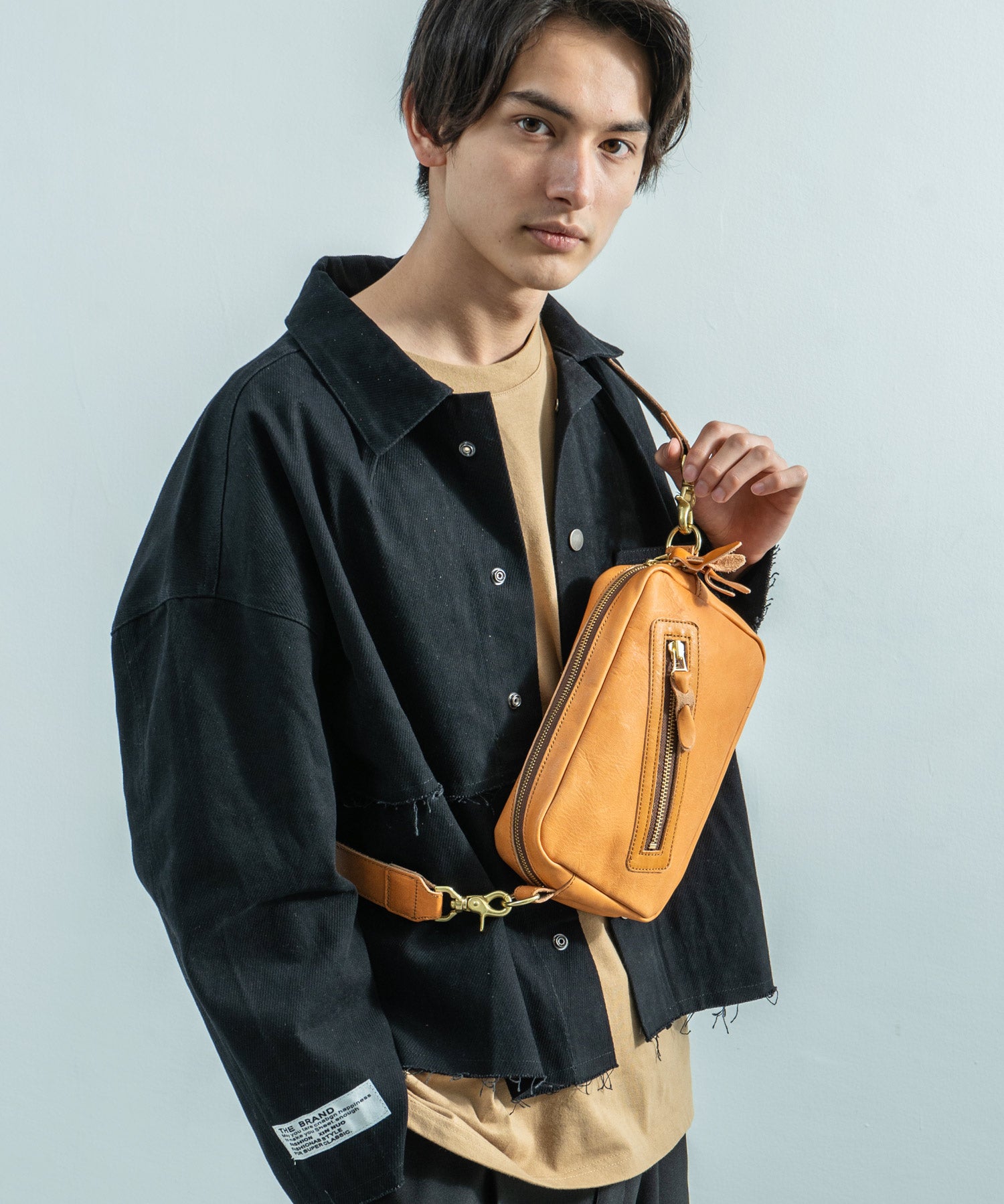 Butler Verner Sails バトラーバーナーセイルズ 日本製 国産 馬革スクエアジップショルダー JA-2427 9453