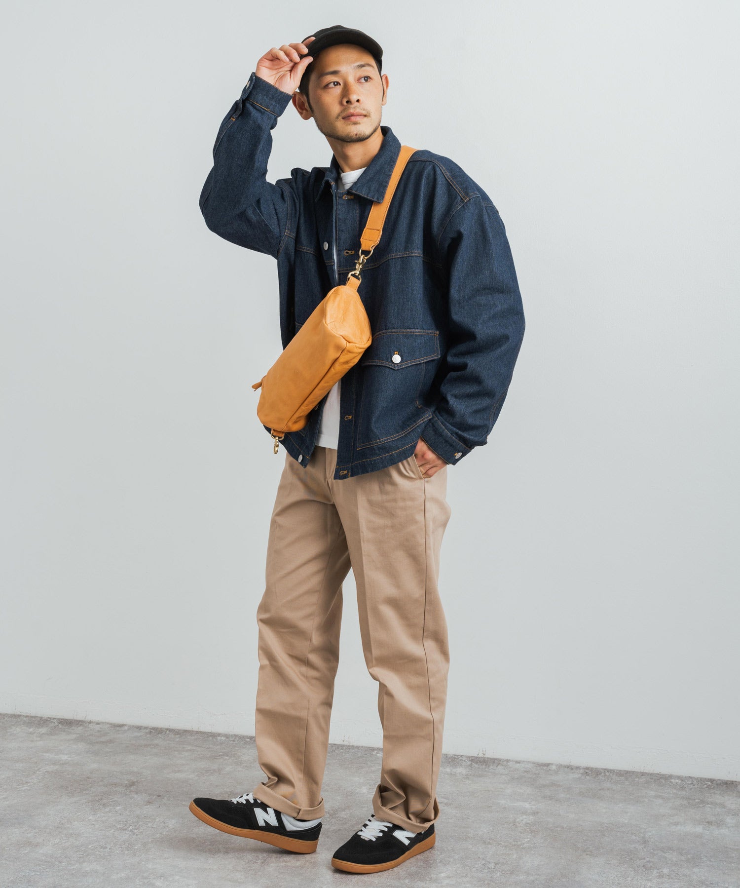 Butler Verner Sails バトラーバーナーセイルズ 日本製 国産馬革ロールショルダー JA-1059 6033