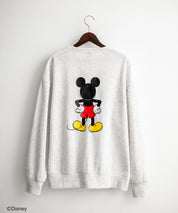 Disney ディズニー MICKEY MOUSE オーバーサイズ ミッキーマウスプリント裏起毛スウェットトレーナー	14939