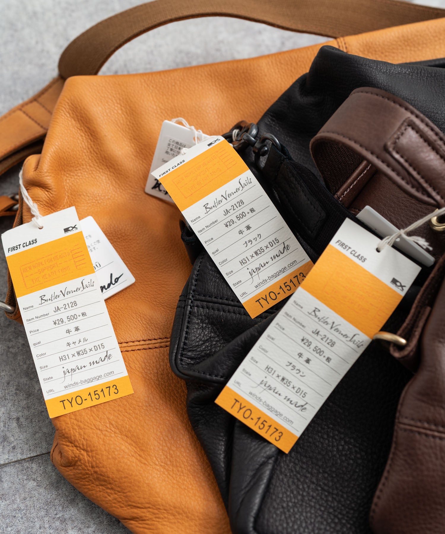 Butler Verner Sails バトラーバーナーセイルズ 日本製 国産オイルレザーエディターズショルダー2nd JA-2128 7834