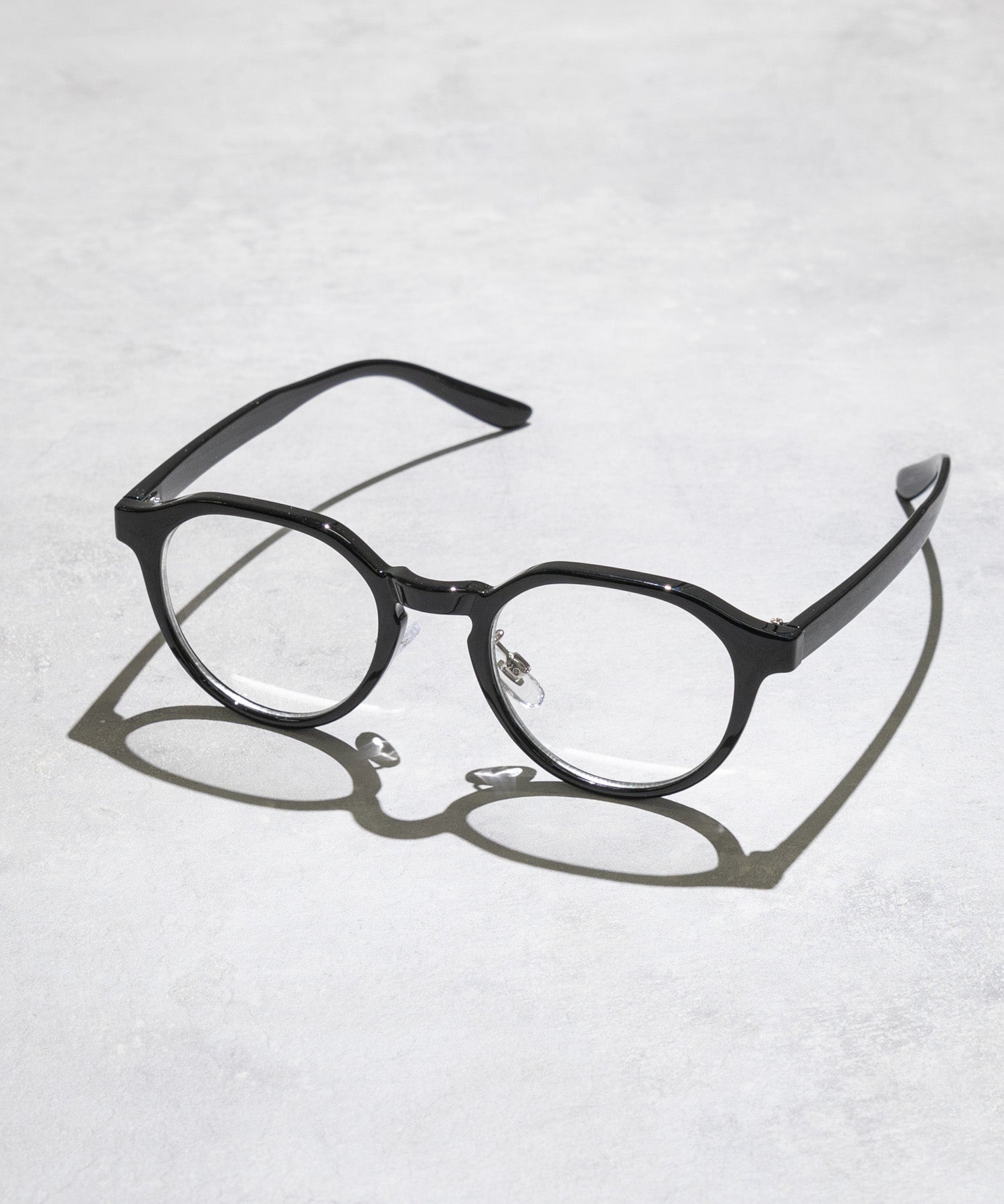 ボストンカラー レンズサングラス 伊達メガネ 12722