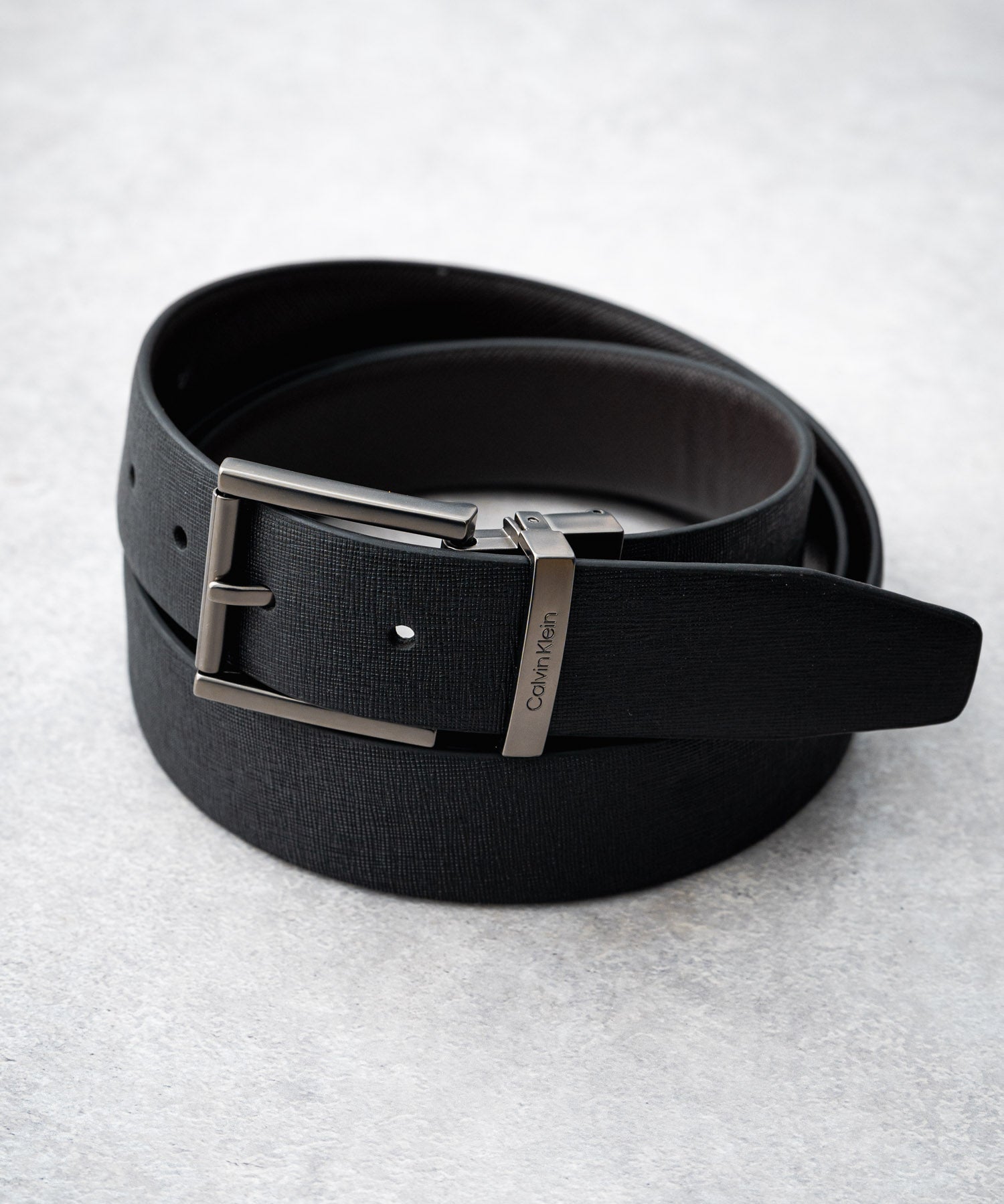 Calvin Klein カルバンクライン リバーシブルレザーベルト 14404