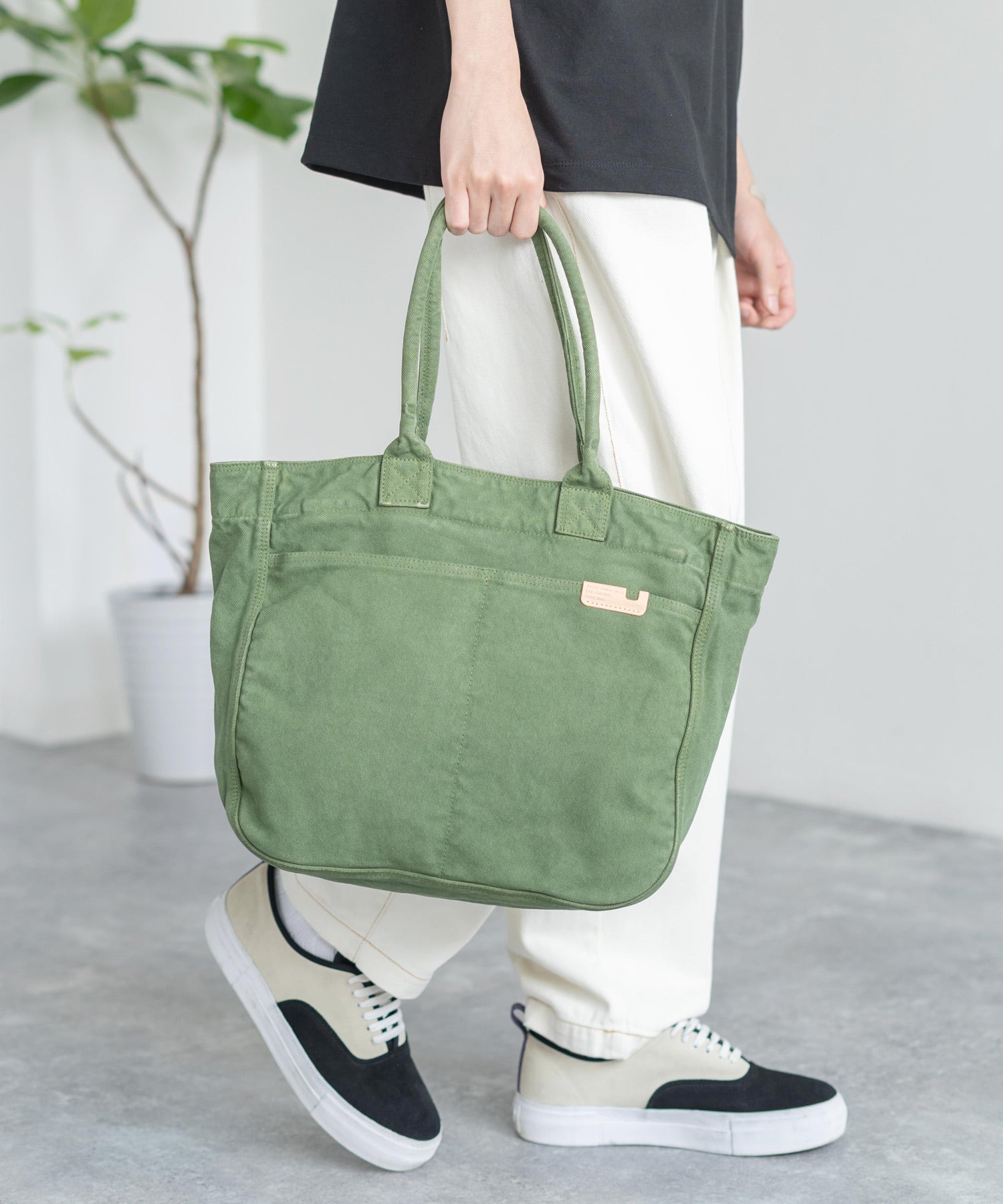 国産 反応染め8号キャンバスサークルトート JA-2142-2 11023