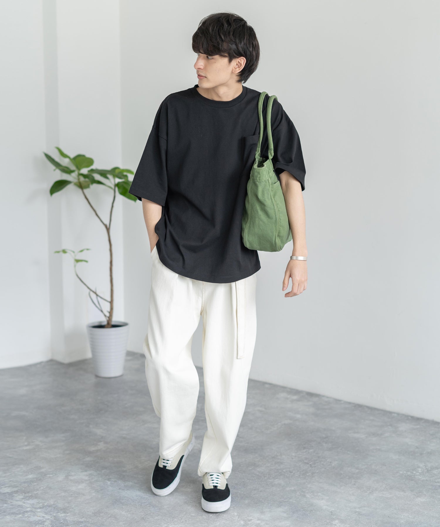 Butler Verner Sails バトラーバーナーセイルズ 日本製/国産 反応染め8号キャンバスサークルトート JA-2142-2 11023