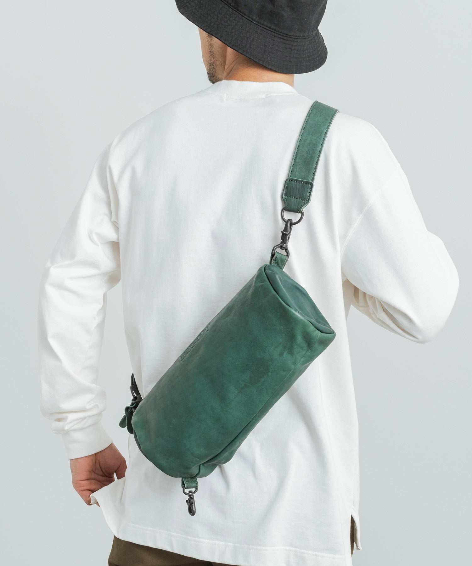 Butler Verner Sails バトラーバーナーセイルズ 日本製 国産馬革ロールショルダー JA-1059 6033