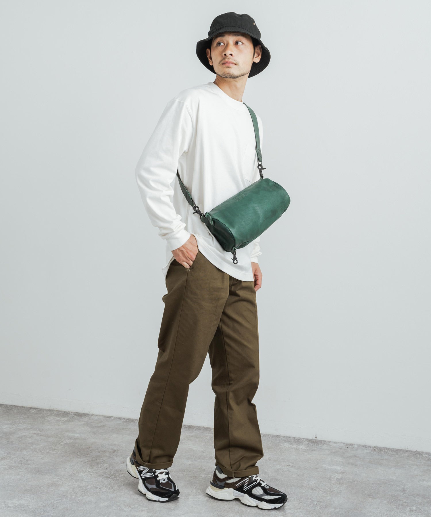 Butler Verner Sails バトラーバーナーセイルズ 日本製 国産馬革ロールショルダー JA-1059 6033