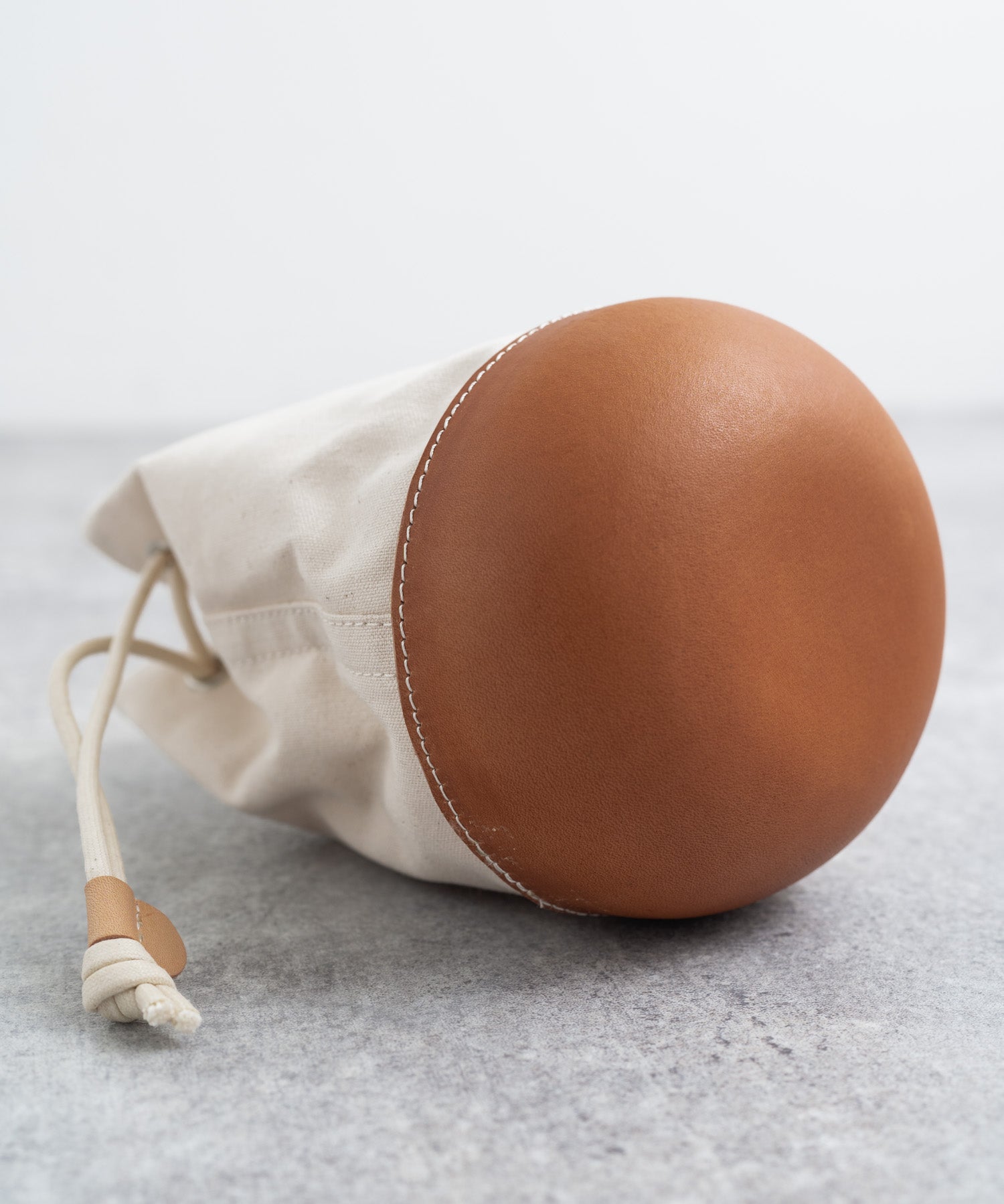 Butler Verner Sails バトラーバーナーセイルズ 日本製 国産 モールドレザー巾着ショルダー JA-2141 11034