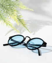 細フレーム ボストンカラーレンズサングラス/伊達メガネ 15862