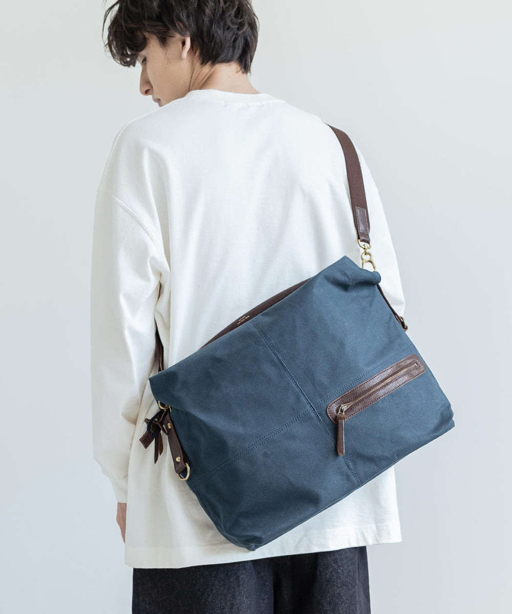 Butler Verner Sails バトラーバーナーセイルズ 日本製 国産 エディターズショルダーバッグ JA-2089 7592