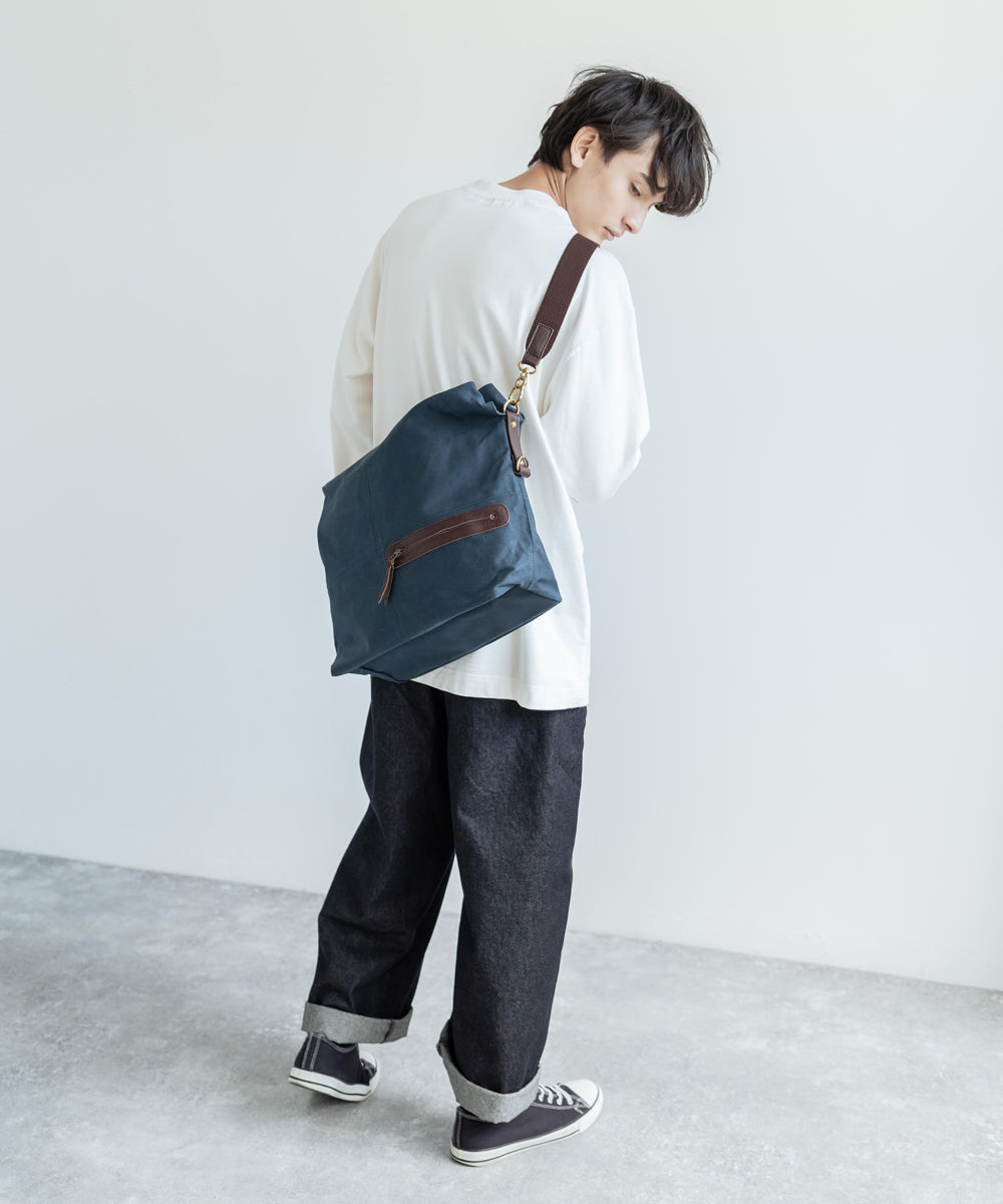 Butler Verner Sails バトラーバーナーセイルズ 日本製 国産 エディターズショルダーバッグ JA-2089 7592