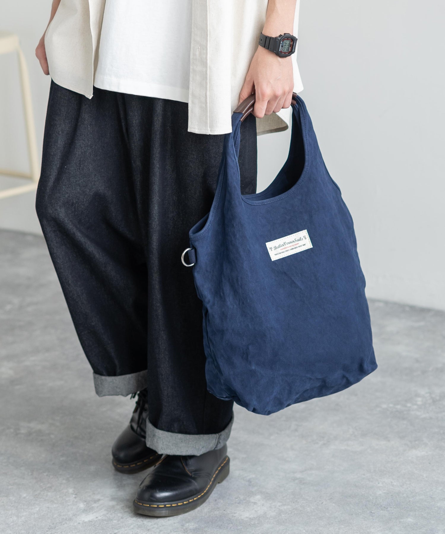 Butler Verner Sails バトラーバーナーセイルズ 日本製 国産反応染め2WAYショルダーバッグ JA-1473-3 6042