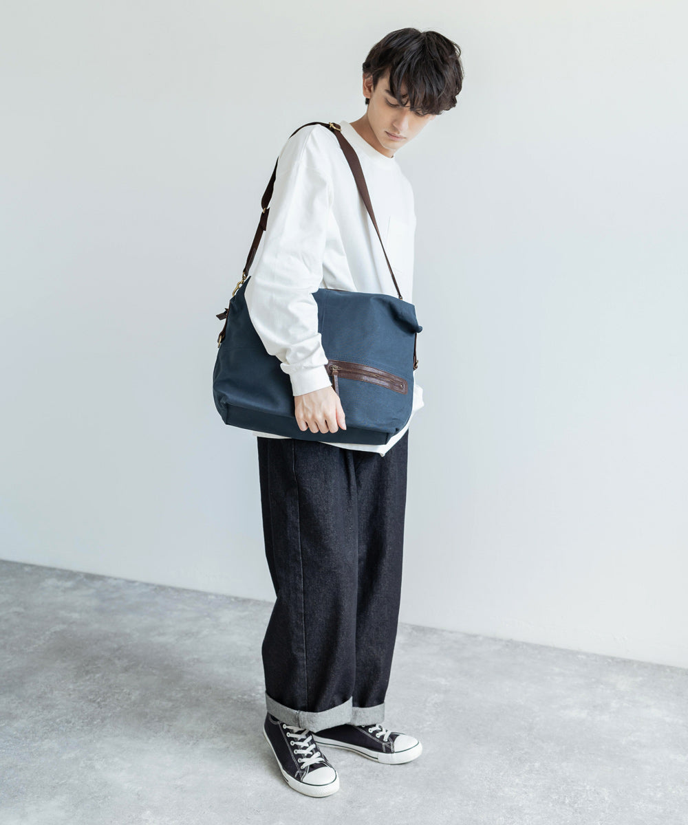 Butler Verner Sails バトラーバーナーセイルズ 日本製 国産 エディターズショルダーバッグ JA-2089 7592