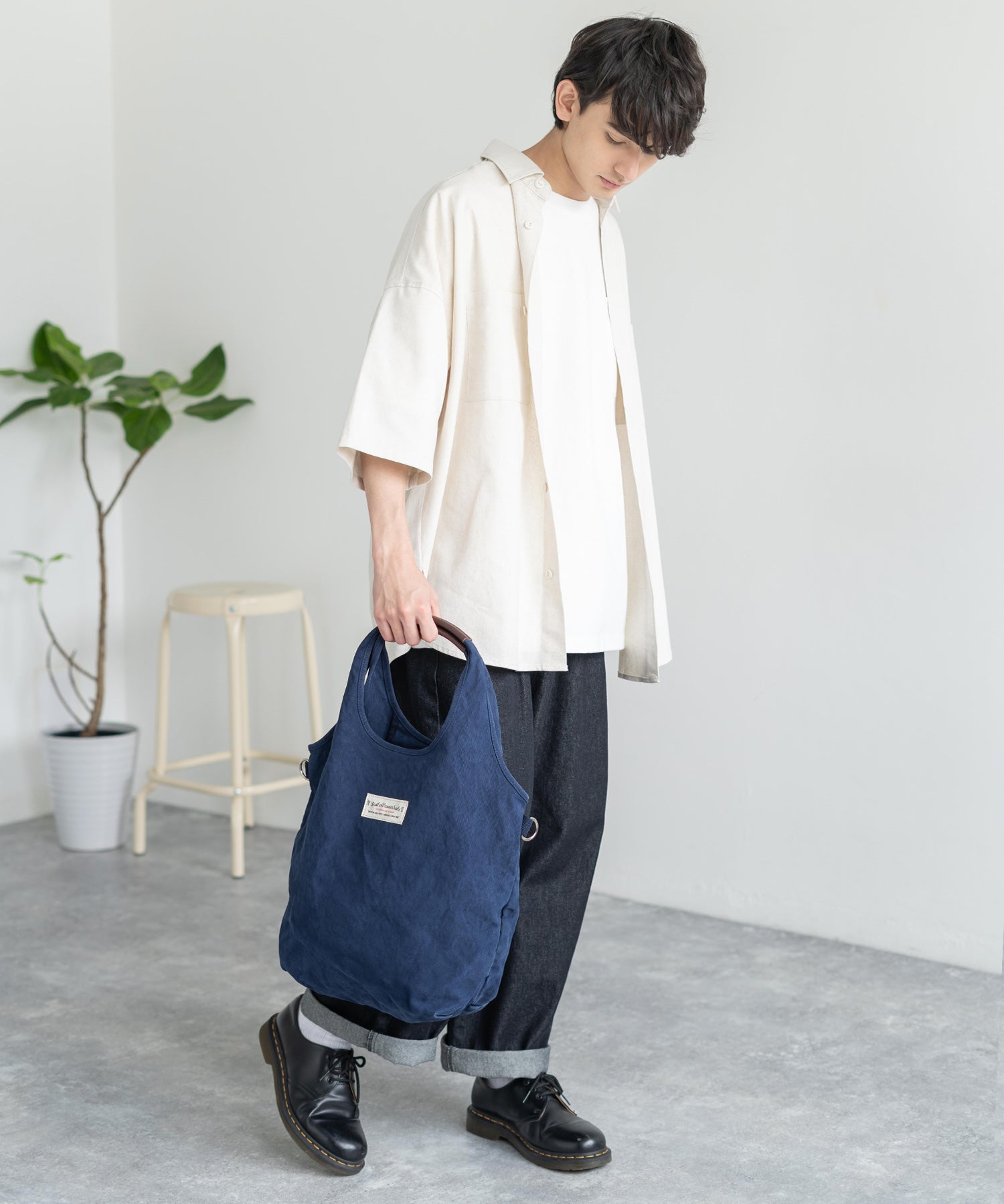 Butler Verner Sails バトラーバーナーセイルズ 日本製 国産反応染め2WAYショルダーバッグ JA-1473-3 6042