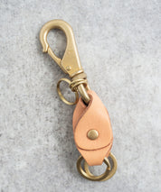 Butler Verner Sails バトラーバーナーセイルズ 日本製 国産ブラス×栃木レザーダブルキーホルダー JA-1897 11048