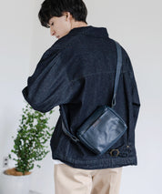 Butler Verner Sails バトラーバーナーセイルズ 日本製 国産フラップボックス馬革ショルダーバッグ JA-2597 11477