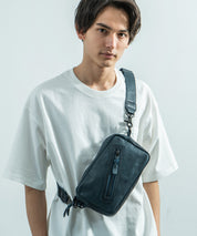 Butler Verner Sails バトラーバーナーセイルズ 日本製 国産 馬革スクエアジップショルダー JA-2427 9453