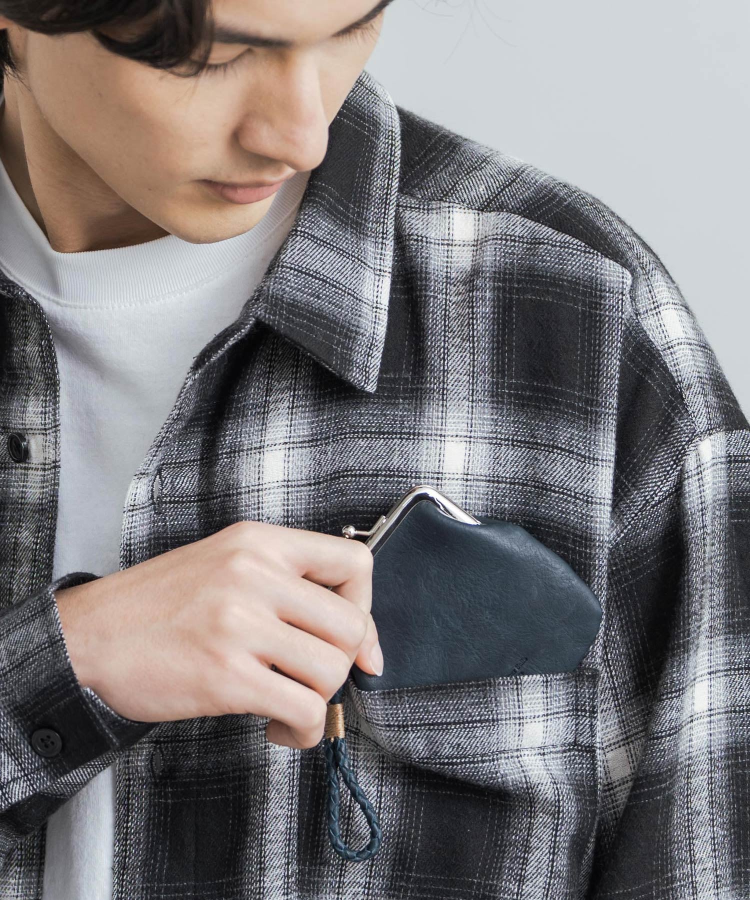 Butler Verner Sails バトラーバーナーセイルズ 日本製 国産ホースレザーがま口ミニウォレット JW-2715 12335