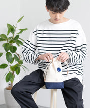 Butler Verner Sails バトラーバーナーセイルズ 日本製 国産キャンバス巾着トートバッグ JA-1979 6500