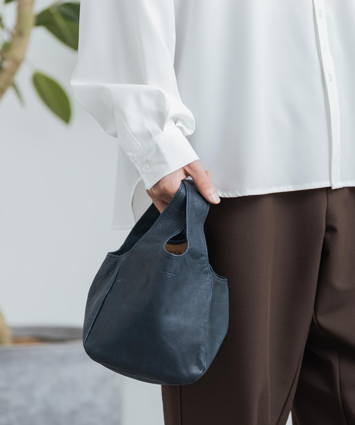 Butler Verner Sails バトラーバーナーセイルズ 日本製 国産 馬革シンプルミニトート JA-2664-22 12316