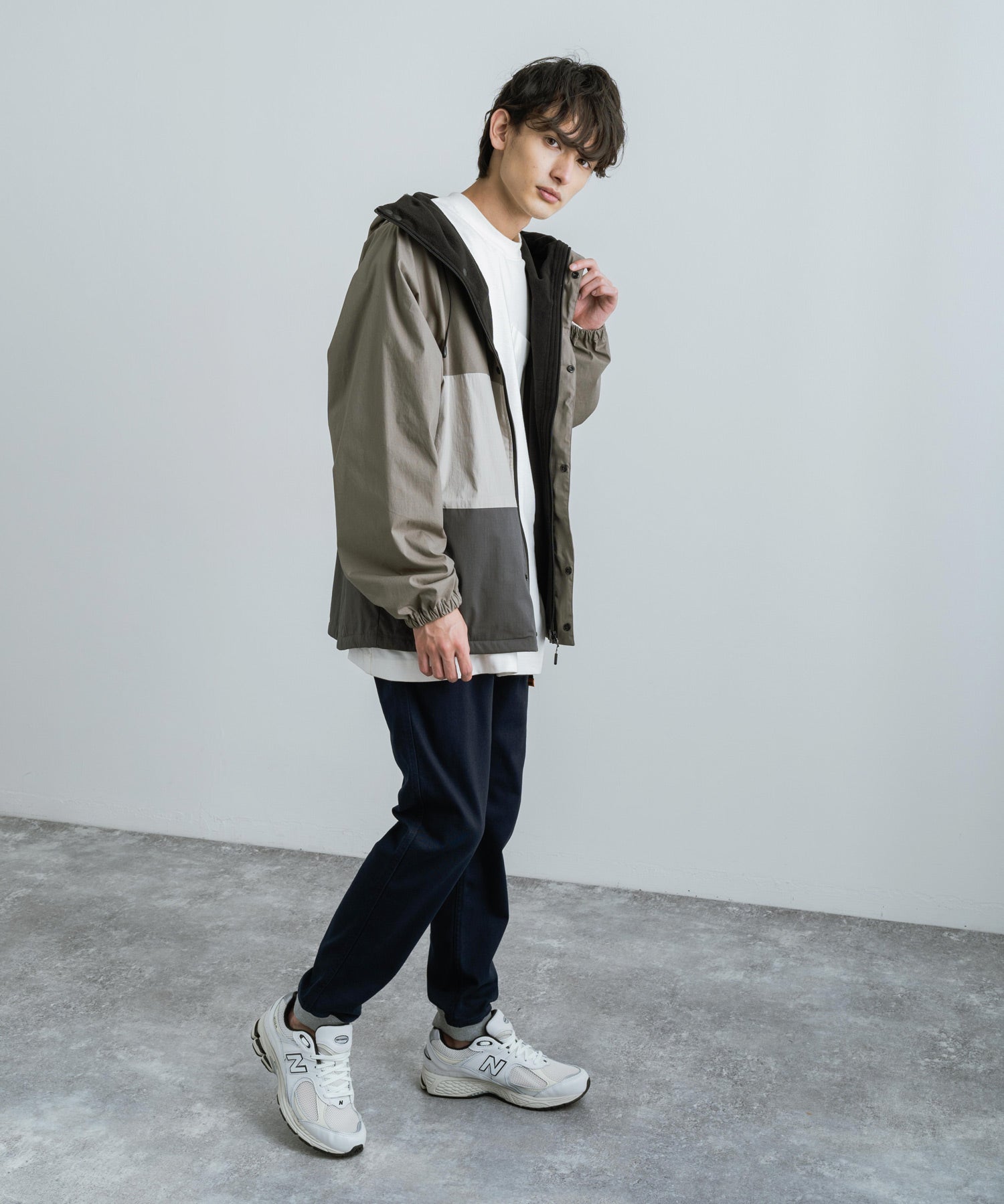 新色追加 KRIFF MAYER クリフメイヤー コットンストレッチツイル・ヒッコリーデニムクライミングジョガーパンツ