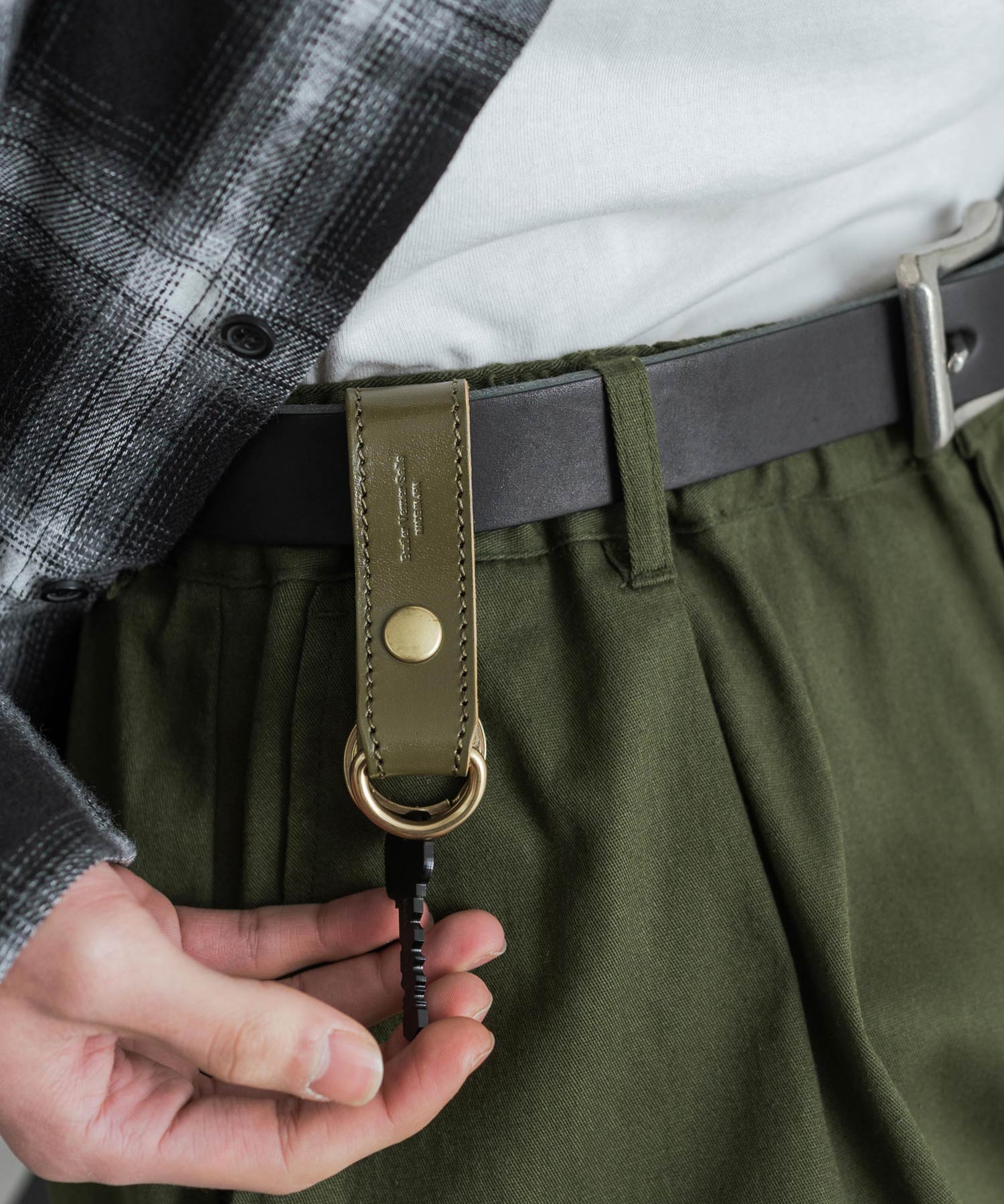 Butler Verner Sails バトラーバーナーセイルズ 日本製 国産 栃木レザーホルダーベルトキーホルダー JW-2473 12338